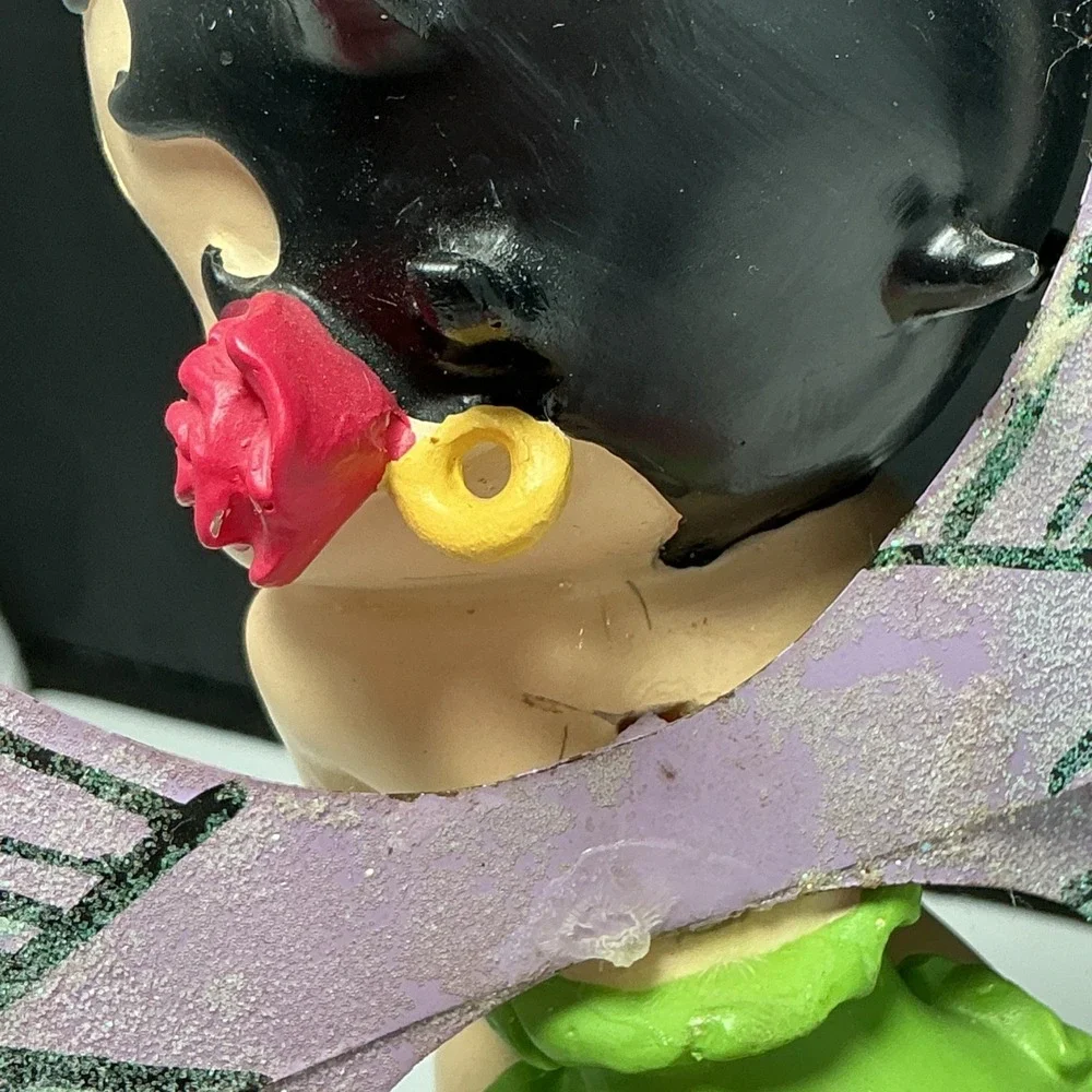 Betty Boop Mushroom Fairy Garden Figurine Collectible Vintage Trevco